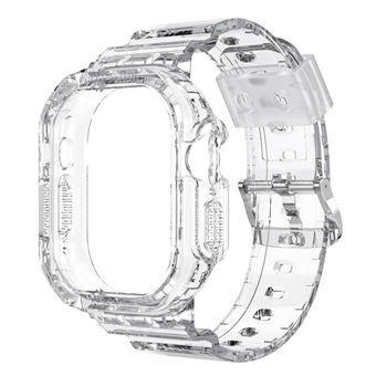 10000حزاjpgTPU لساعة Apple Watch Ultra مقاس 49 ملمةشفافاعة متصلة Bracelet en TPU pour votre Apple Watch Ultra 49mm - transparent 2 couleurs
blanc et noir/smartwatch /montre connectée - الصورة 3