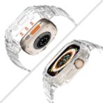حزام TPU لساعة Apple Watch Ultra مقاس 49 ملم - شفاف 2 الألوان
أبيض وأسود/ساعة ذكية/ساعة متصلة - الصورة 6
