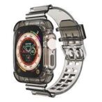 ⁦حزام TPU لساعة Apple Watch Ultra مقاس 49 ملم - شفاف 2 الألوان
أبيض وأسود/ساعة ذكية/ساعة متصلة⁩ - الصورة ⁦2⁩