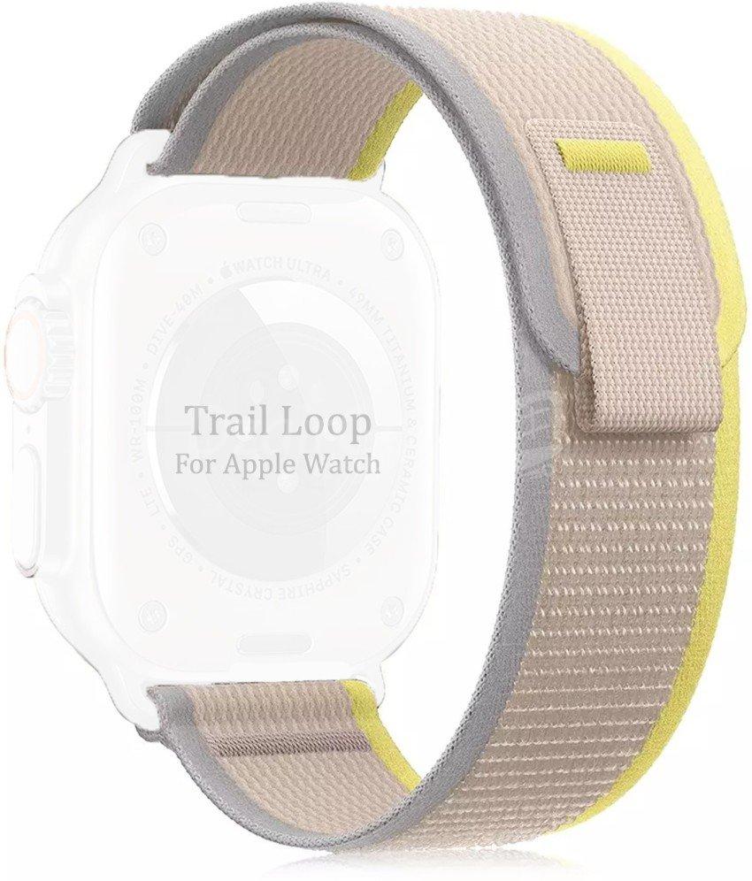 10000حزاjpgالساعة لساعة ابل واتش التراة مم 45 مم 42 ممعة متصلة Bracelet de montre pour Apple Watch ultra , 44mm 45mm 42mm, 49mm gris/jaune/smartwatch /montre connectée - الصورة 4