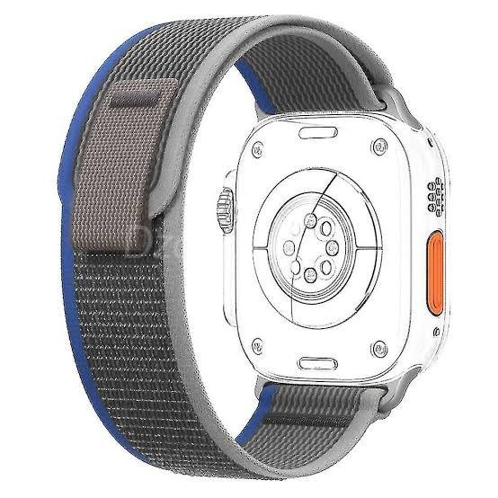 10000حزاjpgالساعة لساعة ابل واتش التراادي/أزرق/ساعة ذكية/ساعة متصلة Bracelet de montre pour Apple Watch ultra , 44mm 45mm 42mm 49mm gris/bleu/smartwatch /montre connectée - الصورة 5