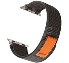 10000حزاjpgالساعة لساعة ابل واتش الترااعمم 45 مم 42 ممساعة متصلة Bracelet de montre pour Apple Watch ultra , 44mm 45mm 42mm, 49mm noire/orange/smartwatch /montre connectée - الصورة 5