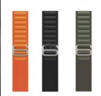 ⁦الترويجي للحزمة 3 سوار بإبزيم من نسيج جبال الألب 3 لون عصري للغاية 2023 42مم / 44مم / 45 مم / 49 مم ساعة أبل الترا. ساعة ذكية/ساعة متصلة⁩ - الصورة ⁦5⁩