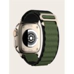 سوار بوكل Alpine من أجل Apple Watch, في النسيج والنايلون, مريح, لسلسلة IWatch Ultra 42MM / 44MM / 45MM / 49MM 7 6 5 3 حد ذاتها 8 2022 /نوير / ساعة ذكية/ساعة متصلة - الصورة 4