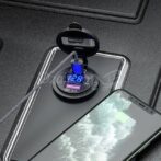 Chargeur intégré USB avec écran auto,camion, moto, 36w, PD Type C, QC 3.0, 12V, 24V – Image 5