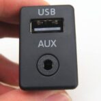 Chargeur auto intégré ,Câble auxiliaire USB vers 3. kit de Connexion de câble d'extension USB,5 mm, câble Adaptateur USB AUX stéréo Femelle vers 2 RCA mâle pour Voiture, Bateau, Moto, Câble USB AUX Adaptateur stéréo – Image 4