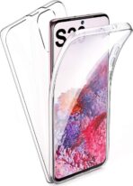 Étui Samsung S20 et protection d'écran Samsung S20 - Étui transparent 360 + protection d'écran Samsung Galaxy S20