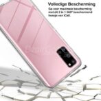 Étui Samsung S20 et protection d'écran Samsung S20 - Étui transparent 360 + protection d'écran Samsung Galaxy S20 – Image 4