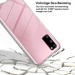 Étui Samsung S20 et protection d'écran Samsung S20 - Étui transparent 360 + protection d'écran Samsung Galaxy S20 – Image 4