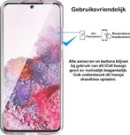 Étui Samsung S20 et protection d'écran Samsung S20 - Étui transparent 360 + protection d'écran Samsung Galaxy S20 – Image 2