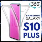 COQUE INTEGRALE Pour SAMSUNG GALAXY S10 PLUS PROTECTION SILICONE ETUI HOUSSE 360