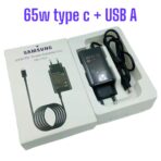 chargeur Trio d'adaptateurs secteur Samsung 65W PD USB-C avec USB-A
good quality – Image 3