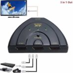 مقسم تبديل HDMI 3 منفذ HDTV 1080P / 4ك - الصورة 2