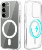 حافظة لهاتف سامسونج جالاكسي S21 الترا 5 جي 6.8 بوصة, شريحة Magsafe S21U Magnetic Shell - الصورة 2