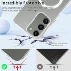 حافظة لهاتف سامسونج جالاكسي S21 الترا 5 جي 6.8 بوصة, شريحة Magsafe S21U Magnetic Shell - الصورة 3