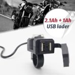 Adaptateur secteur chargeur moto velo USB étanche et charge multi-appareils