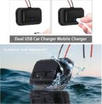 Chargeur intégré double ports USB À+type c / apparent Prise de charge ,  12v/24v 4.8A 3.0 Quick charge – Image 5