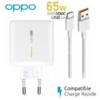 chargeur oppo supervooc 65w