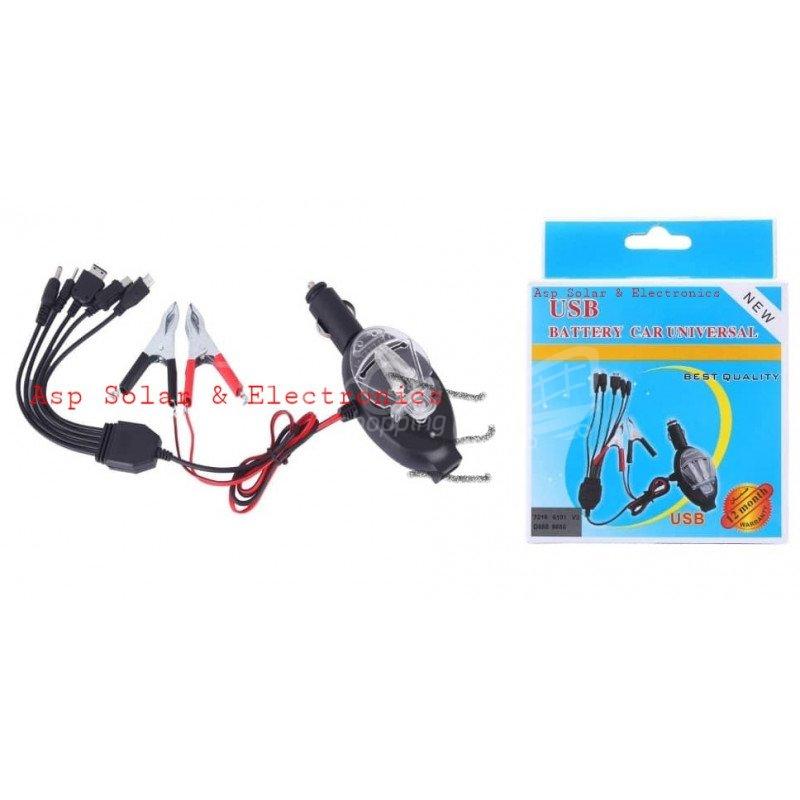 10000شاحjpgسيارة للسيارة العالمي لبطارية السيارة مع Chargeur auto De Téléphone Universel Pour Batterie De Voiture Avec 5 Broches - الصورة 1