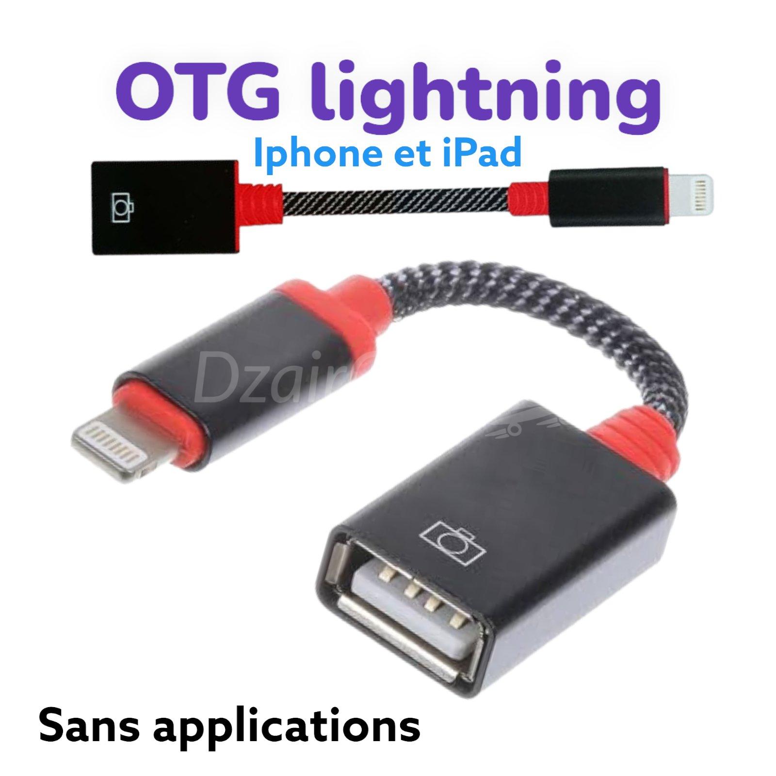 Adaptateur AV numérique Lightning vers OTG 3 en 1, HDMI/caméra/chargeur  pour iPhone - AliExpress