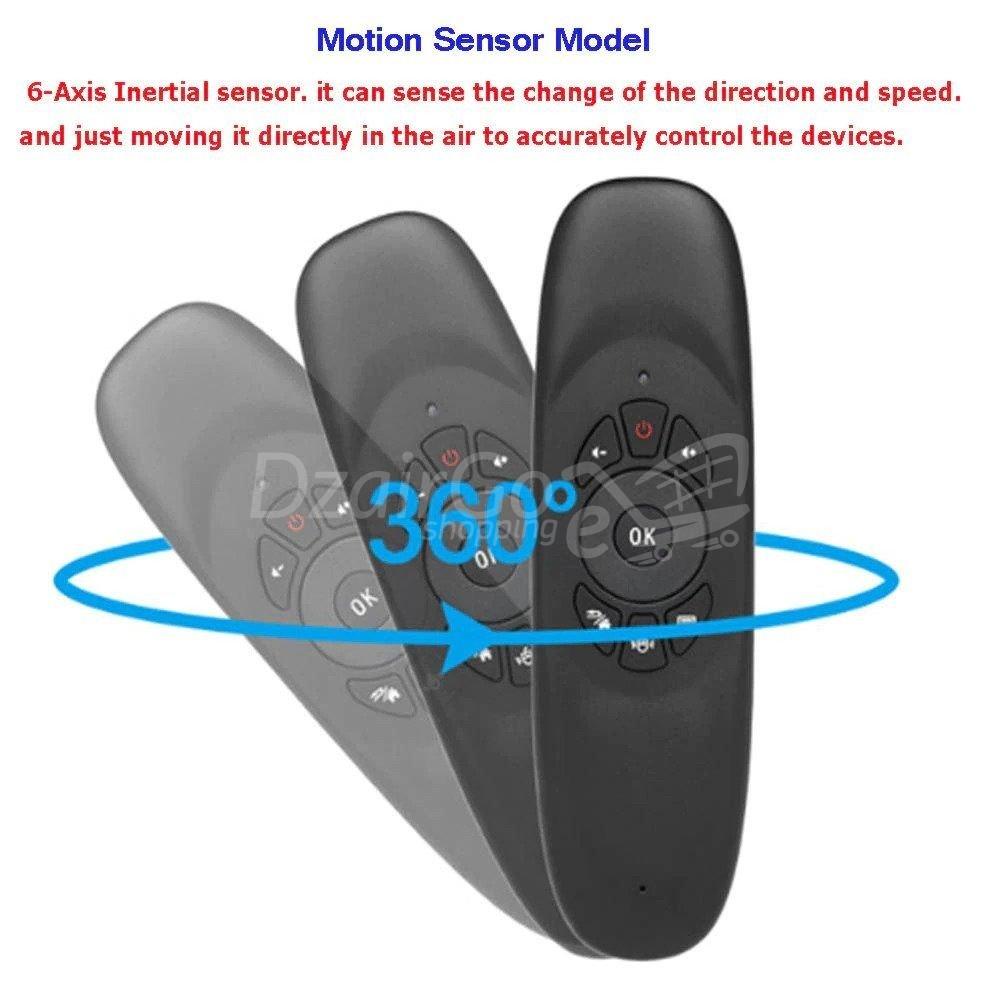 10000جهاjpgتحكم عن بعد بماوس جيروسكوبي قابل لإعادة الشحنر جيجا هرتز مع الإضاءة الخلفيةيالألواناز استقبال USB ولوحة المفاتيح لصندوق التلفزيون télécommande GYRO Air Mouse rechargeable 2,4 GHz avec rétroéclairage 7 couleurs, récepteur USB et clavier pour boîtier TV, PC, ordinateurs portables, etc. - الصورة 5