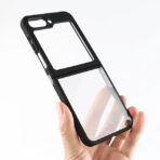 coque Samsung Galaxy Z Flip 5 Transparent Pliable Antichoc Souple En Silicone Étui De Protection Pour ZFlip5 – Image 8