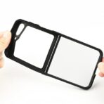 coque Samsung Galaxy Z Flip 5 Transparent Pliable Antichoc Souple En Silicone Étui De Protection Pour ZFlip5 – Image 5