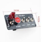 Panneau de boutons d'allumage, interrupteur à bascule, interrupteurs et commandes intérieurs de voiture et de camion – Image 5