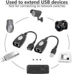Adaptateur d'extension USB RJ45 :150ft-USB-RJ45 – Image 2