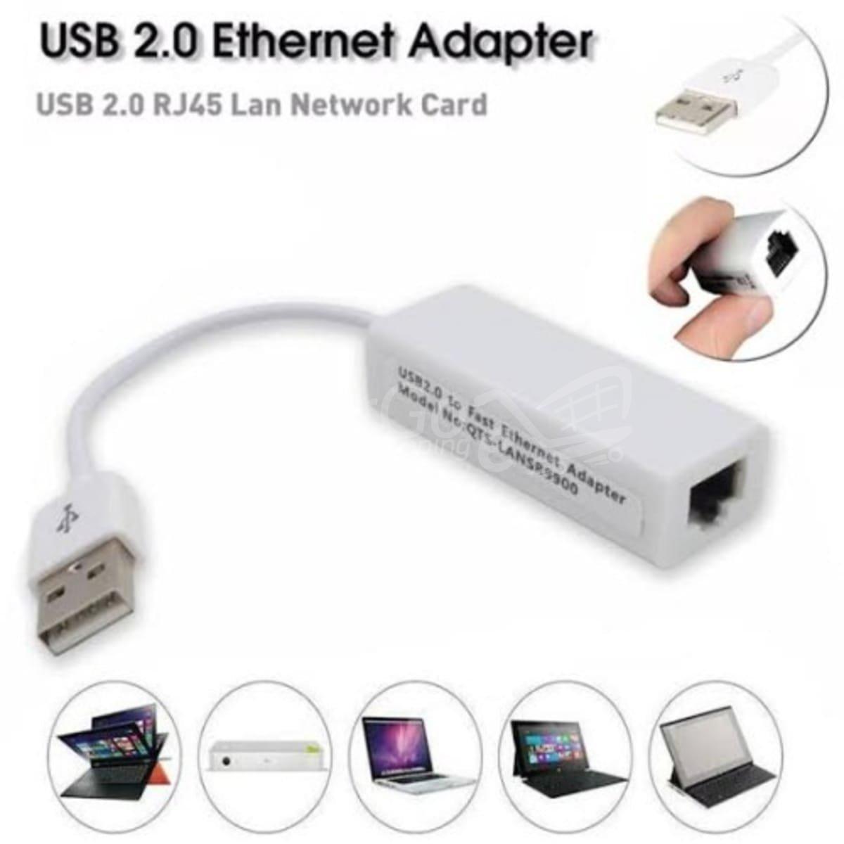 10000محوjpgإيثرنت USBمبنحو Rj45 LAN1046G-8 ميجابت في الثانية Adaptateur Ethernet USB 2.0 vers Rj45 LAN 10/100 Mbps ordinateur MST-1046G-8 - الصورة 1