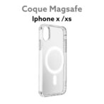 Coque transparente avec MagSafe pour iPhone x / xs
Antichoc Générique
