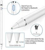 Stylet pour appareils à écran tactile, blanc Compatible avec tous les appareils à écran tactile stylo Magic
