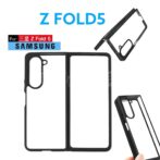 Coque en silicone transparente pour Samsung Galaxy Z Fold 5, z fold5