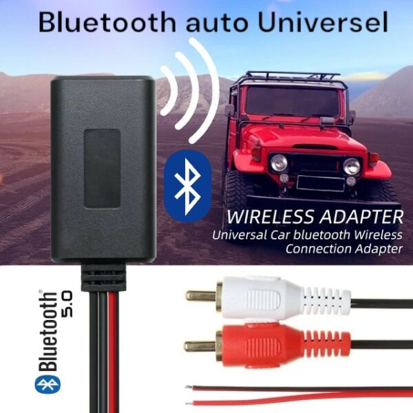 bluetooth sans Fil Universel de Voiture Adaptateur de Musique