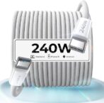 Câble de charge USB‑C 240 W (2 m) ORIGINAL APPLE MacBook et iPhone15 / ipad – Image 2