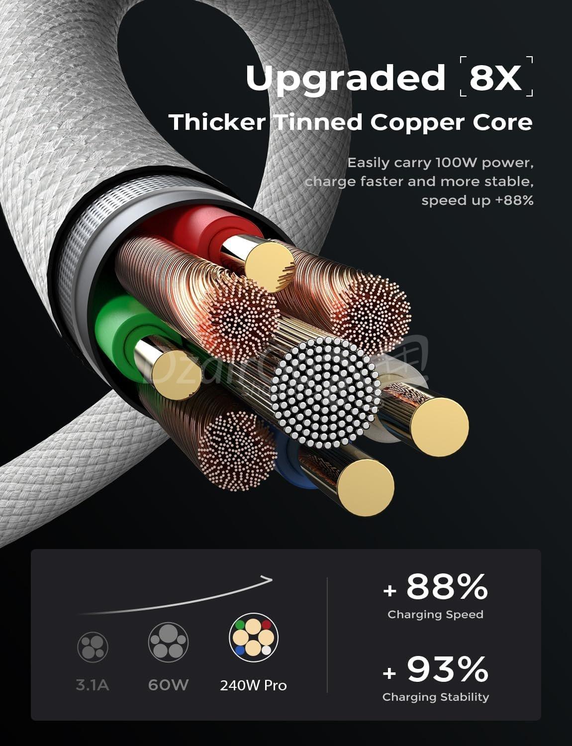 1000011337.jpg Câble de charge USB‑C 240 W (2 m) ORIGINAL APPLE MacBook et iPhone15 / ipad – Image 6