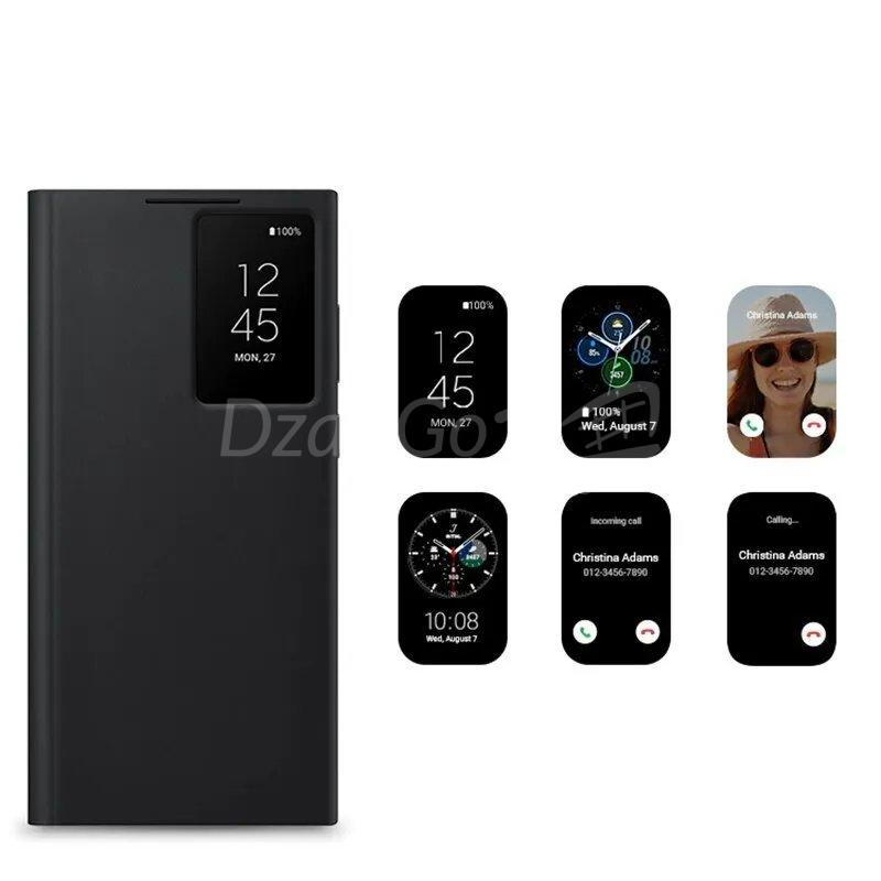 10000حافjpg سامسونج S24 الترا سمارت فيو الأصلية Pochette Étui Portefeuille Samsung S24 Ultra Smart View ORIGINAL- noir s24ultra - الصورة 7