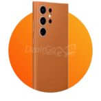 Coque Cuir pour Galaxy S24 Ultra Original Samsung Série Leather Cover camel s24ultra – Image 5