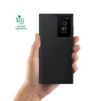 ⁦حافظة سامسونج S24 الترا سمارت فيو الأصلية- اسود s24ultra⁩ - الصورة ⁦3⁩