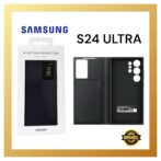⁦حافظة سامسونج S24 الترا سمارت فيو الأصلية- اسود s24ultra⁩ - الصورة ⁦2⁩