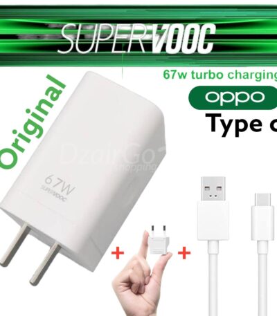 Chargeur OPPO SuperVOOC 67W original récupération pour charge rapide