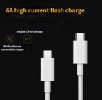 ⁦شاحن فيفو فلاش تشارج 120 وات / FR أصلي  + son câble d'origine type c /tc⁩ - الصورة ⁦4⁩