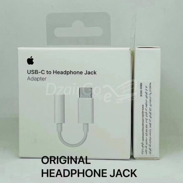 Adaptateur apple type c original type-c 3.5 Jack Câble Audio MacBook iPad iphone15