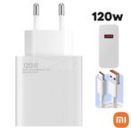 شاحن Xiaomi HyperCharge USB-A بقدرة 120 واط مع كابل USB-C - الصورة 2