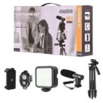 ⁦Vlogging Kit D'enregistrement Vidéo Pour Smartphones KIT-05فلاش ضوء LM⁩ - الصورة ⁦3⁩