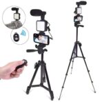Vlogging Kit D'enregistrement Vidéo Pour Smartphones KIT-05LM light flash