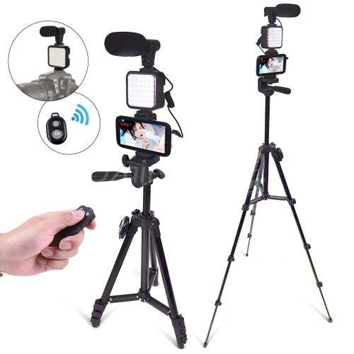 1000014141.jpg Vlogging Kit D'enregistrement Vidéo Pour Smartphones KIT-05LM light flash – Image 1