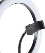 ⁦حلقة لايت برو LED مع حامل ثلاثي القوائم, شمعة 8400 لصورة شخصية و 2 حامل الهاتف الذكي ومصباح ملء الطاولة قابلان للتعديل 3 الألوان⁩ - الصورة ⁦5⁩