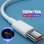 Câble de charge et Data usb C, 120W, 10A original – Image 2