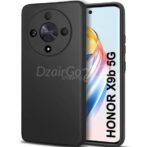 غطاء خلفي أنيق لهاتف Honor X9B 5G | تصميم حماية مناسب للشكل | لمسة نهائية سوداء غير لامعة للغاية ×9 ب - الصورة 4